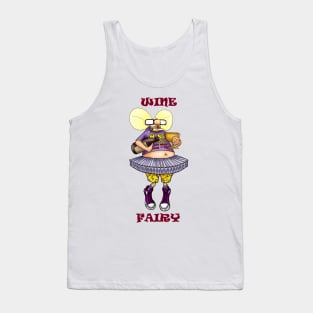 Funny Spectickles Wine Fairy Humor Tank Top